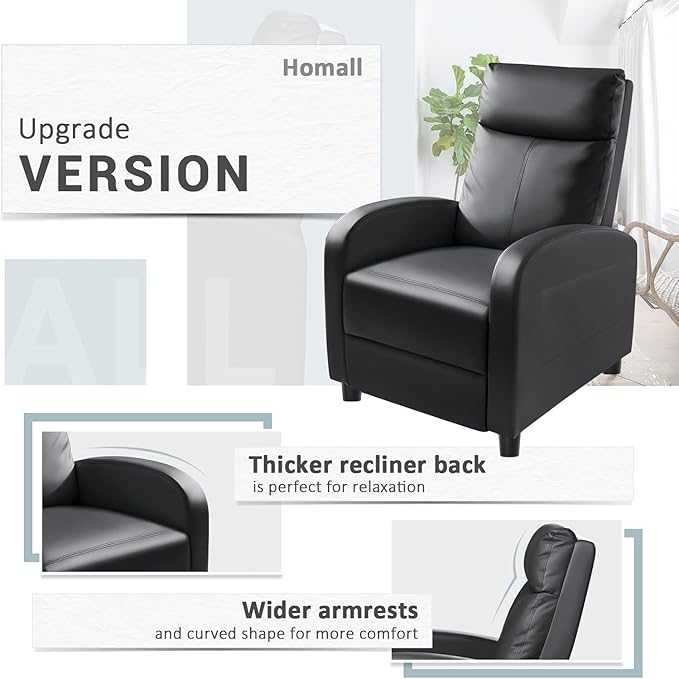 Homall Recliner Chair, Recliner Sofa