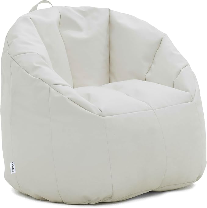Big Joe Milano Outdoor Beanbag Chair White Marine