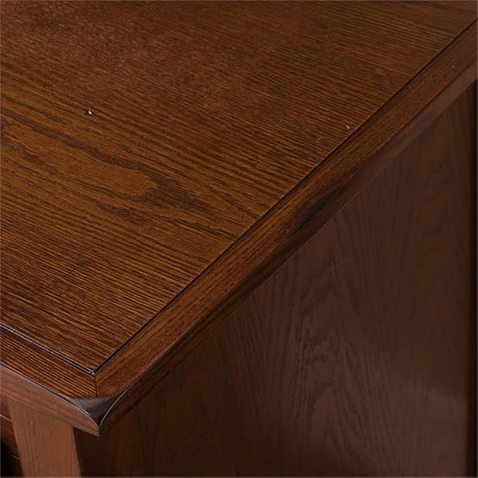 Leick Home 89360 Rustic Oak TV Stand