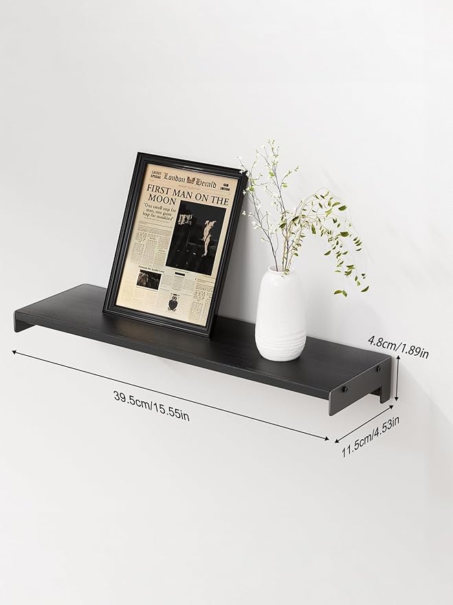 Floating Shelves for Wall, Shelves for Decor Storage Set of 6, Wall Mounted