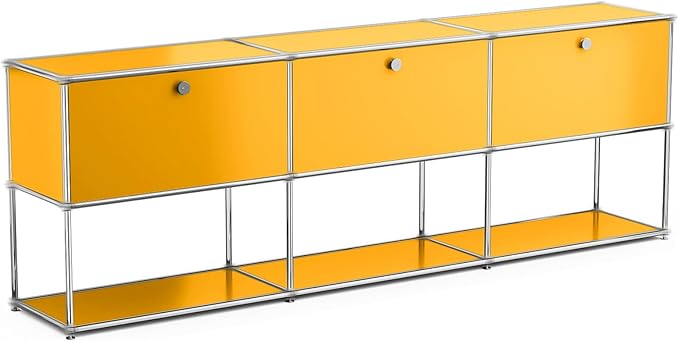 Modern Storage Cabinet Sideboard Versatile Free-Standing Organizer Cabinets