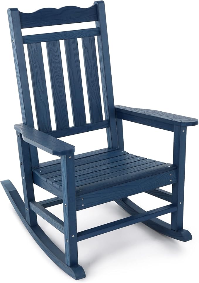 Stoog All-Weather Outdoor Rocking Chair, Porch Rocker