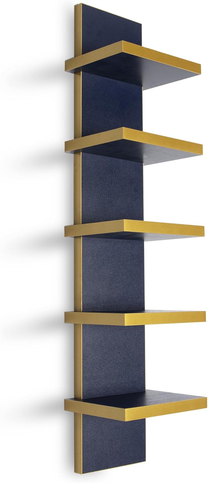 Homaterial 5 Tier Wall Shelf Unit, Decorative Wall Mount Vertical Shelving