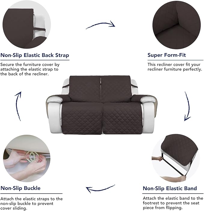 PureFit Water Resistant Reversible Sofa Cover