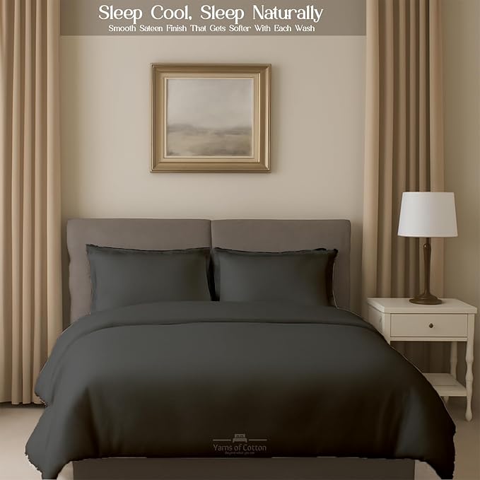Sleeper Sofa Bed Sheet, 100% Cotton 400 Thread Count, 4 Piece Set, Deep Pocket