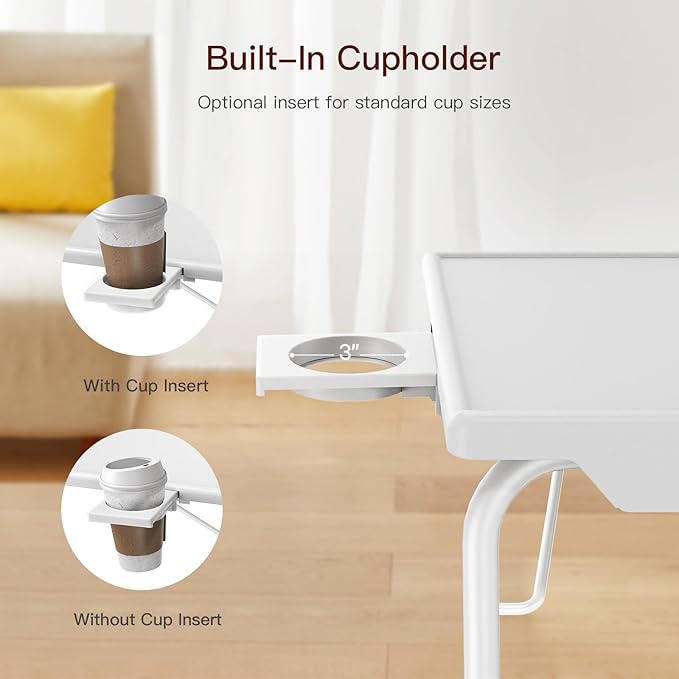 HUANUO Adjustable TV Tray Table