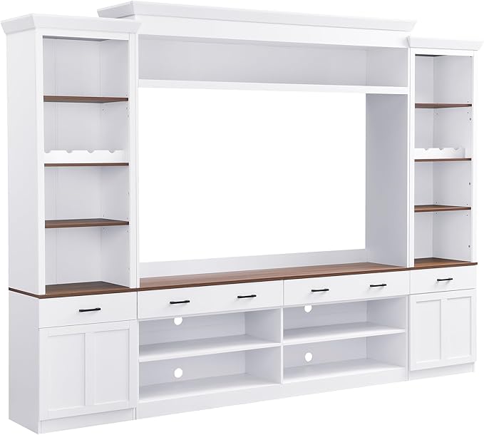 Merax Modern 4 Piece TV Stands