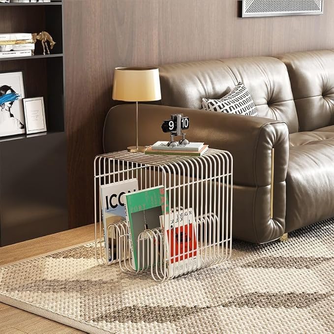 Retro Side Table, Accent Bedside Table