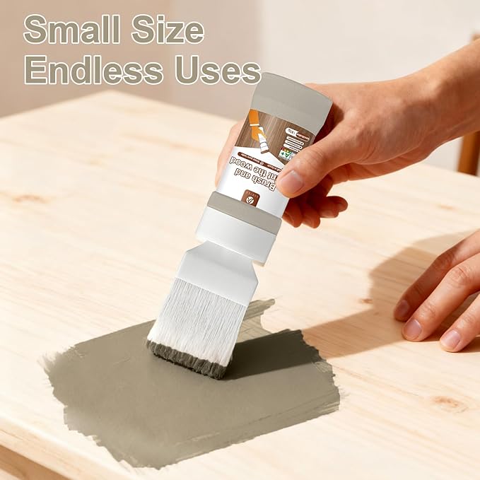 Amber Touch-Up Paint for Furniture, Metal No Sanding, Fast Drying, Water Based