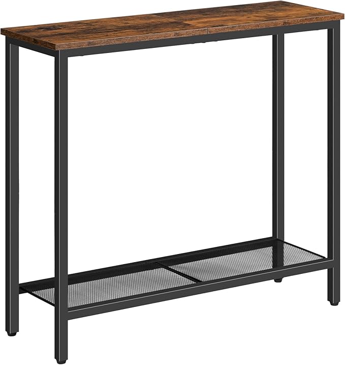 HOOBRO 29.5" Narrow Console Table, Small Entryway Table