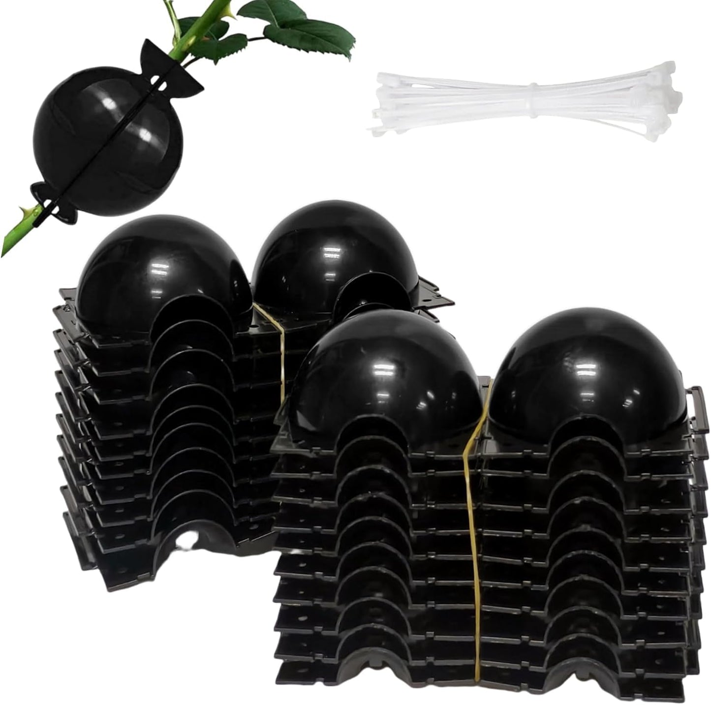 20 PCS Propagation Stations Air Layering Pods, Reusable Rapid Root Plugs Air Layering Propagation Kit Grafting Tool Take Root Box Plant Propagation Ball Tree Grafting Supplies Plant Root Growing Box