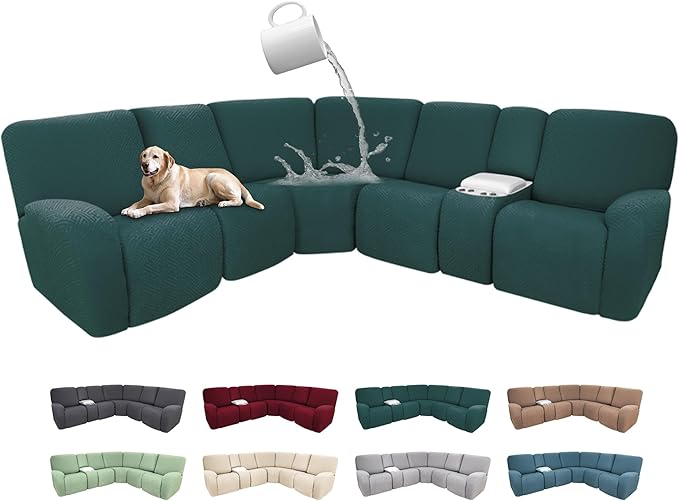 100% Waterproof Sectional Recliner Couch Covers