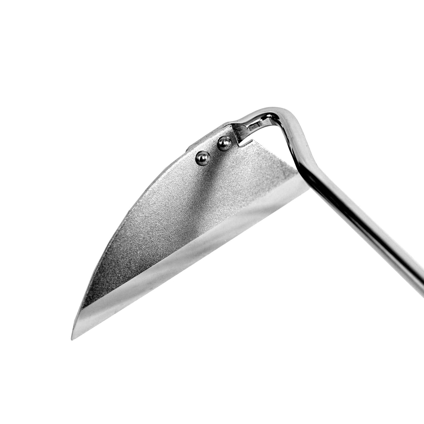 Japanese Weeding Tool Nejiri Gama Weeding Hoe Sharp Japanese Steel with Wood Handle, Nejiri Gama Weeding Sickle, Made in Japan, Hand Weeder Tool for Garden, Silver
