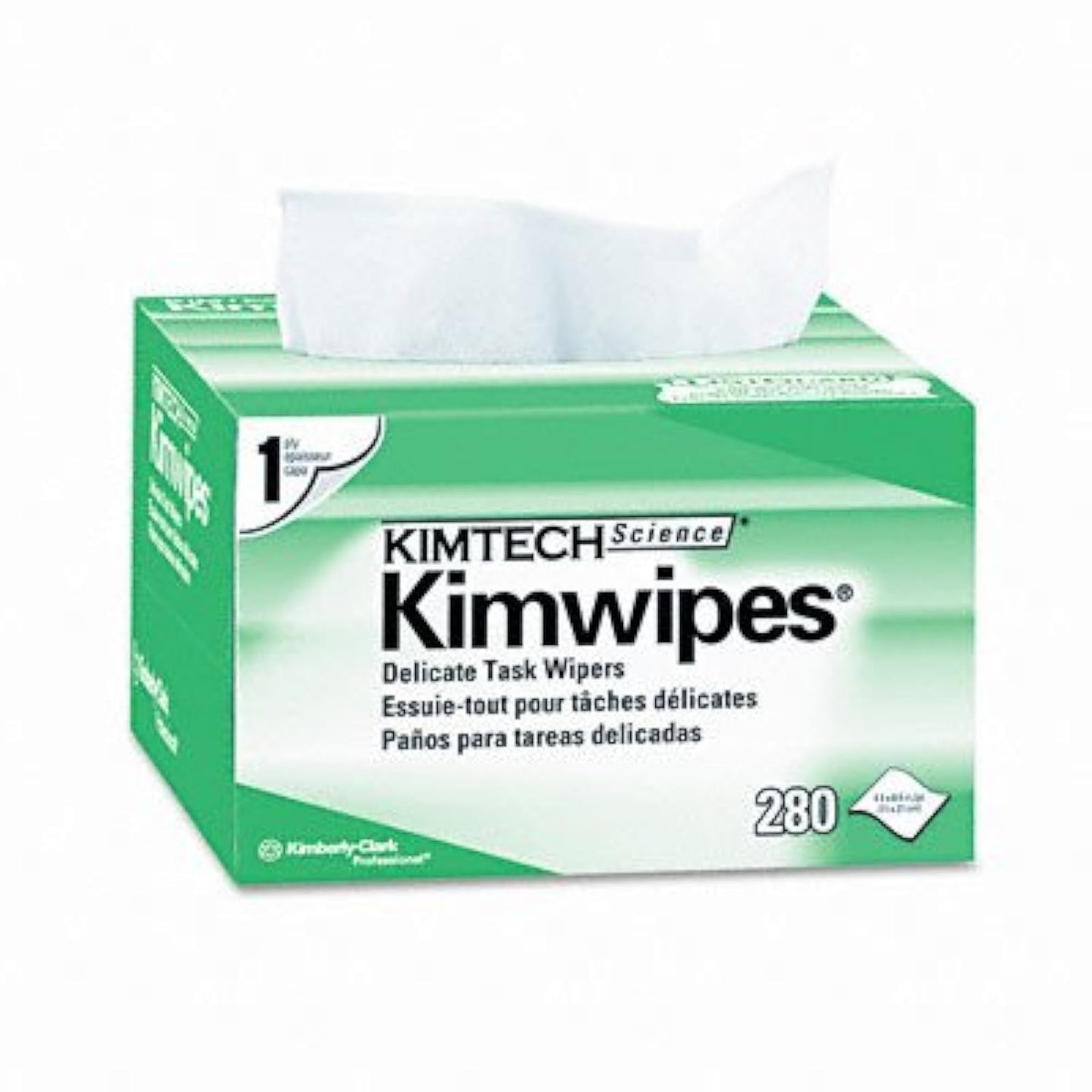 Professional Kimtech Science Kimwipes, 280/Box [Set of 3], Unscented, White