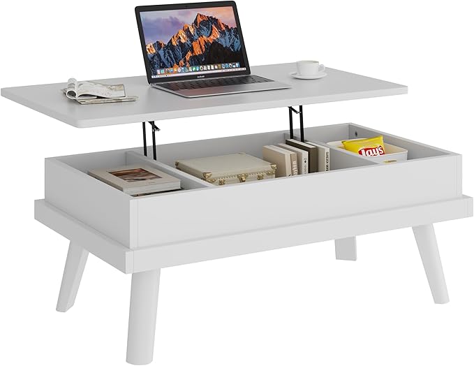 Shintenchi Coffee Table, Lift Top Coffee Table