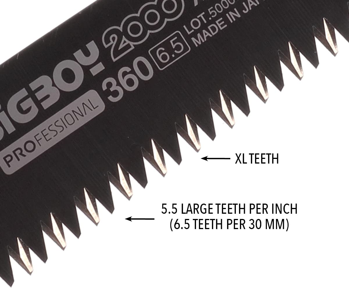 Silky Professional Bigboy 2000 Folding Saw 360mm XL Teeth Outback Edition (754-36)