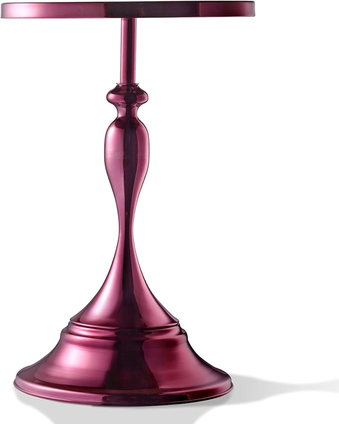 Homes: Inside + Out Halric Modern 24" Tall Round End Table