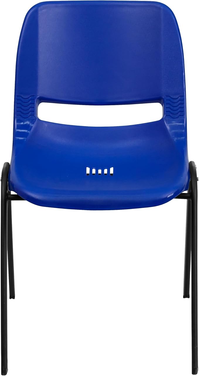 Flash Furniture HERCULES Series 440 lb. Capacity Kid's Navy Ergonomic Shell