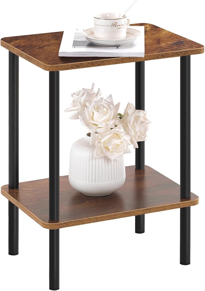 Apicizon 2 Tier End Table, Small Side Table