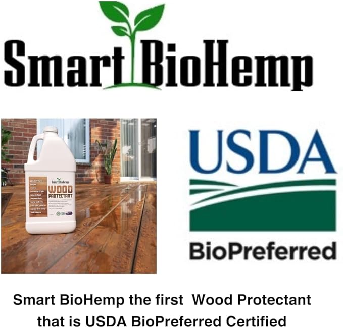 Plant-Powered 2.5-Gallon Wood Protectant, Protects from Water & UV Rays