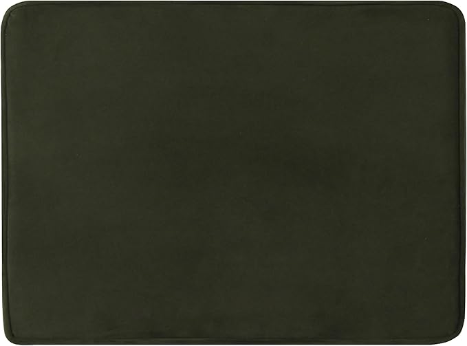 HomePop - Dinah 24" Storage Ottoman- Loden Green Velvet