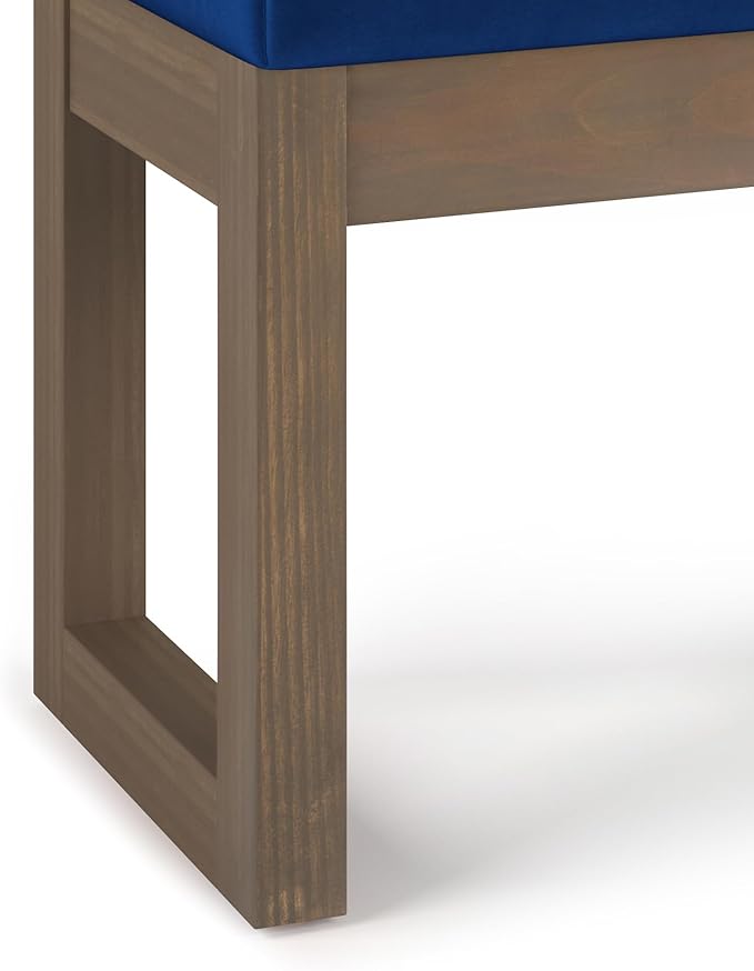 SIMPLIHOME Milltown Small Ottoman Bench