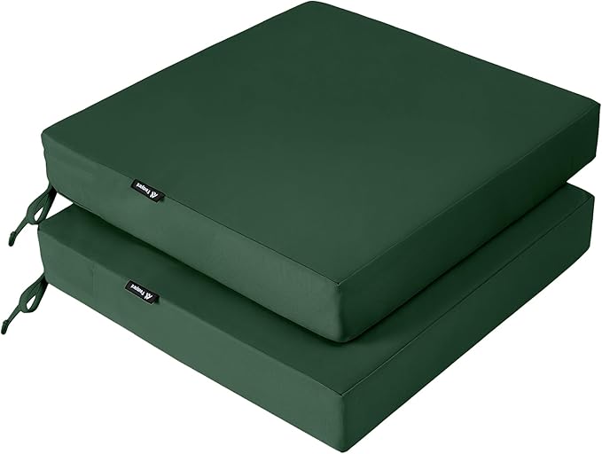 Favoyard Patio Chair Cushions 18.5 x 16 x 3 Inch Waterproof Outdoor Seat