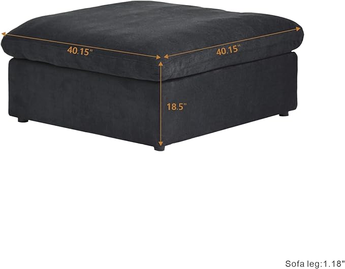 WJShome Ottoman, Modular Sectional Sofa, Minimalist Sofa Couch