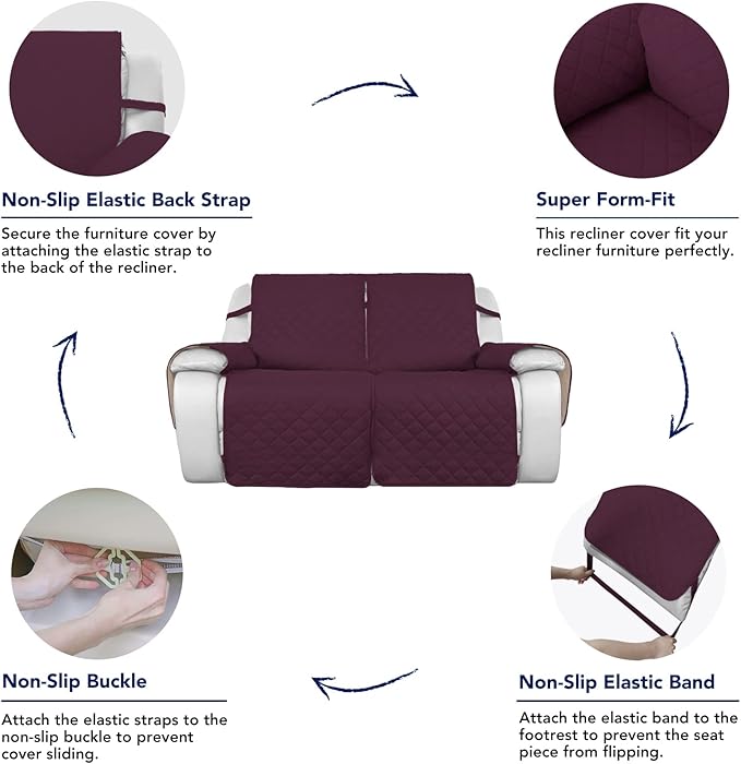 PureFit Water Resistant Reversible Sofa Covers