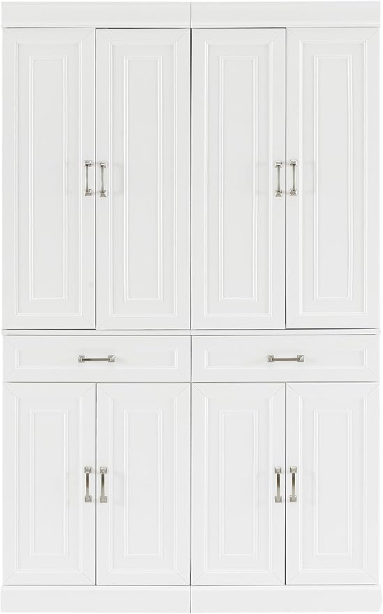 Crosley Furniture Stanton 2-Piece Pantry Storage Cabinet Set