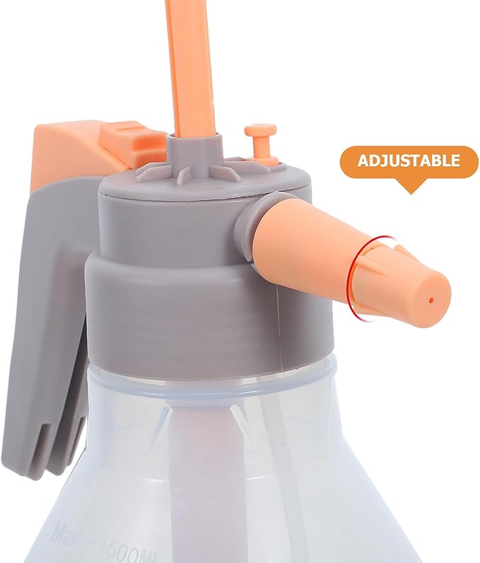 Bird Bath Sprayer for Parrots: Ultrafine Avian Pump Mister - 1.5L/50.72 Fl Oz Handheld Bird Bath Habitat Cleaner for Parakeets Macaws Cockatiels