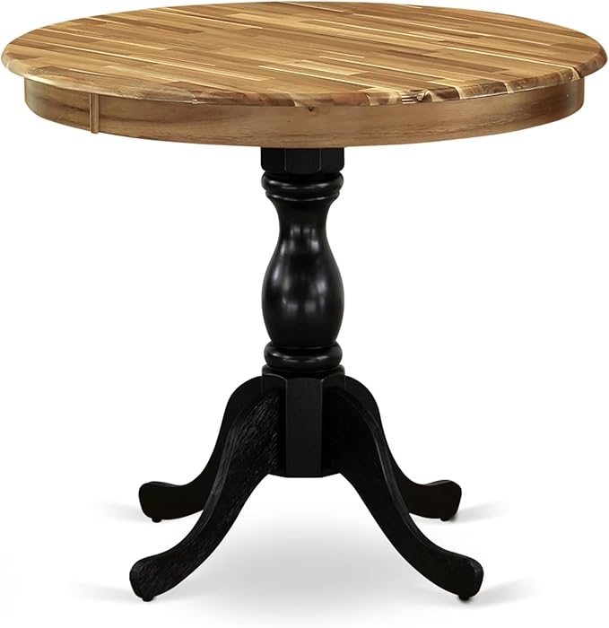 East West Furniture AMT-ANB-TP Antique Modern Dining Table