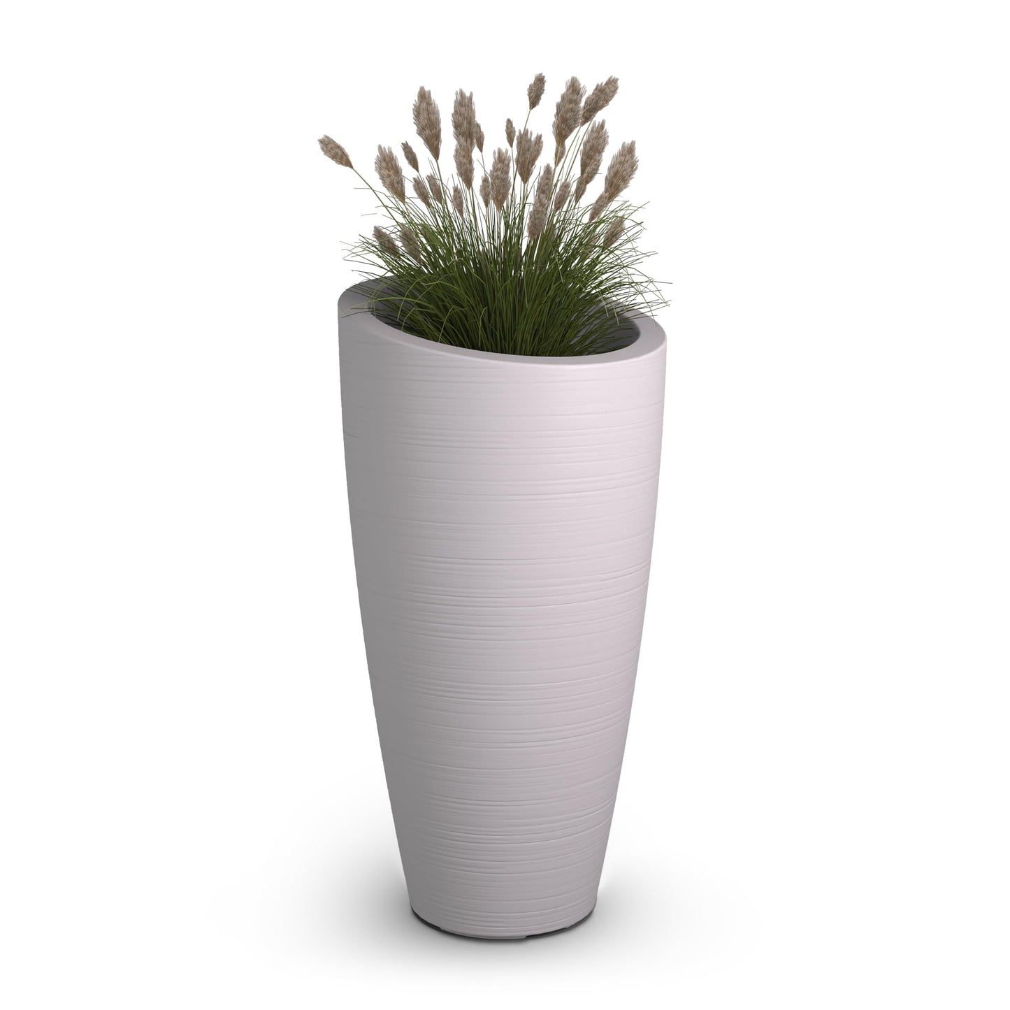 Mayne Modesto 32-Inch Tall Planter – Weather-Resistant Planter for Flowers – Durable Indoor/Outdoor Design for Patio, Porch, or Entryway