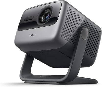 JMGO N1 Ultra 4K Triple Laser Projector, 360° Freestyle Gimbal, Blu-Ray 3D, 1900 ISO Lumen, HDR 10, Android TV 11, 10W*2 Dynaudio Speakers, Instant Keystone Correction, Smart & Portable Theater