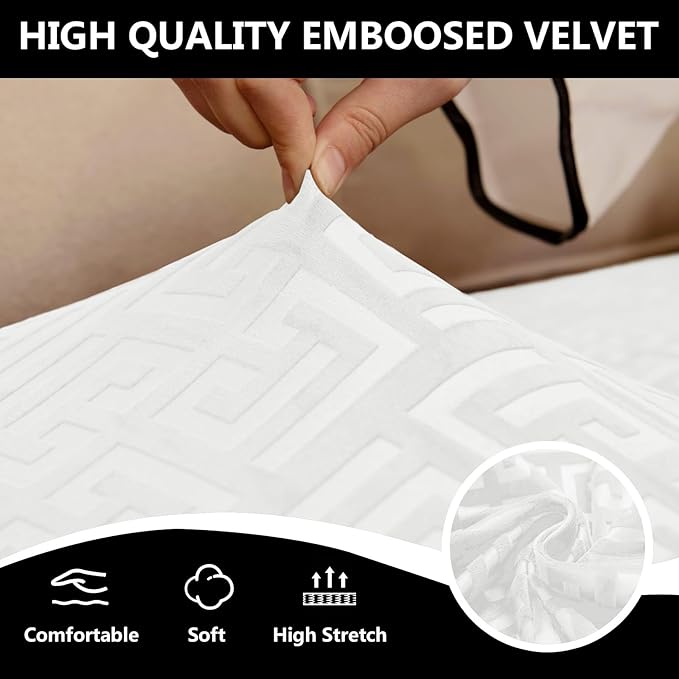 UNBBRRL Stretch Couch Backrest Cushion Cover
