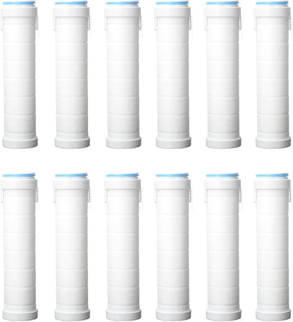 High Pressure Handheld Shower Head High Pressure Shower Heads- High Flow Even with Low Water Pressure - Hand Held Showerhead Set with 59″Replacement Hose/Bracket and Cotton Filters (White 2)
