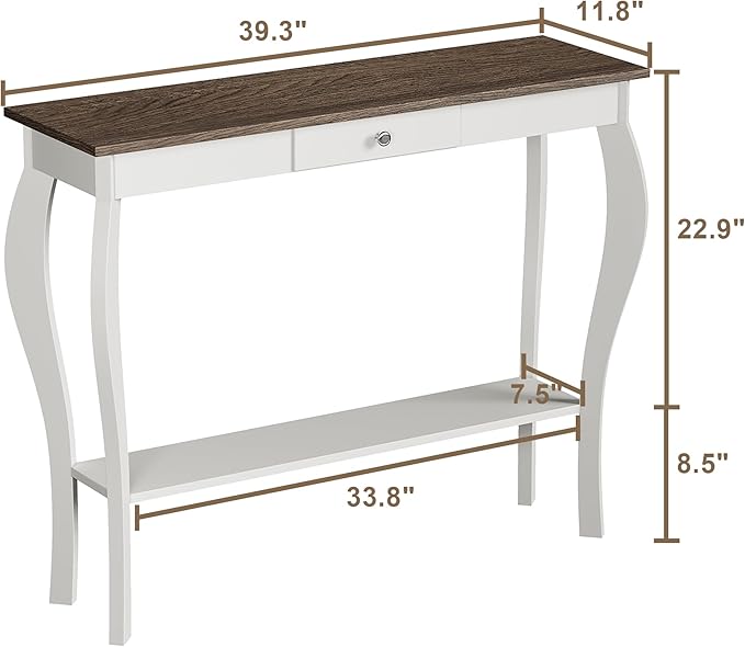 ChooChoo Narrow Farmhouse Console Table