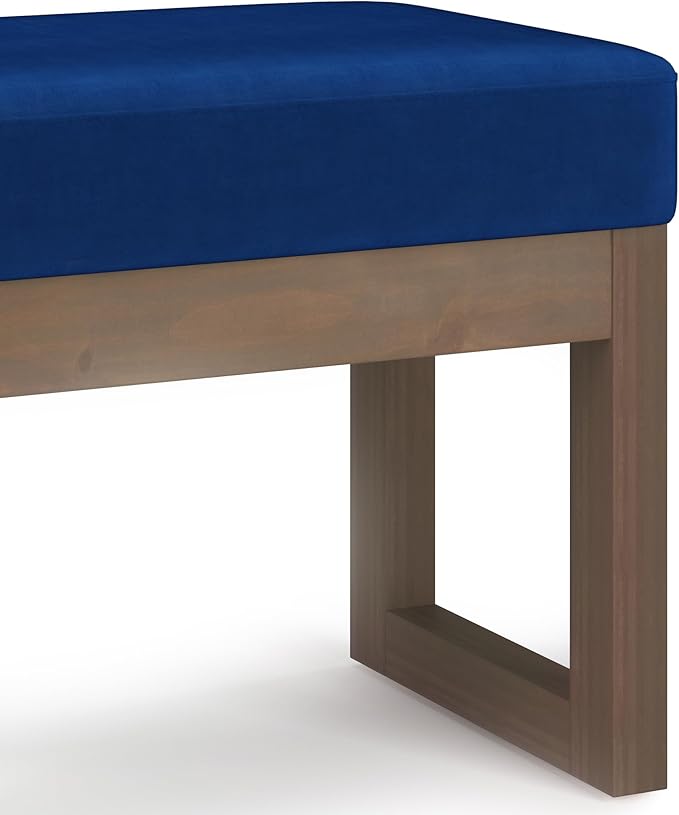 SIMPLIHOME Milltown Small Ottoman Bench