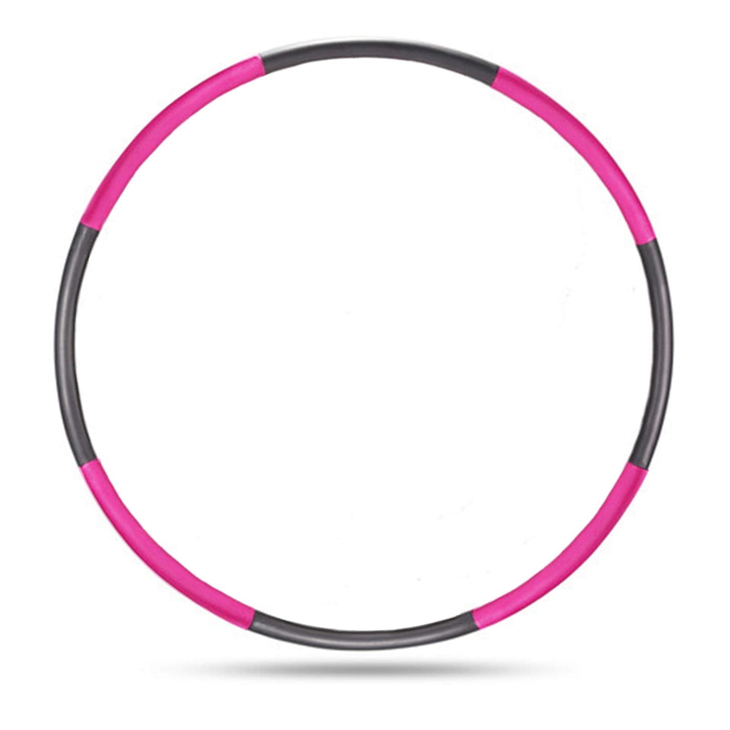 Auoxer Fitness Exercise Weighted Hoops, Lose Weight Fast by Fun Way to Workout, Fat Burning Healthy Model Sports Life, Detachable and Size Adjustable Design