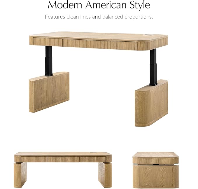 HULALA HOME Lift Top Coffee Table