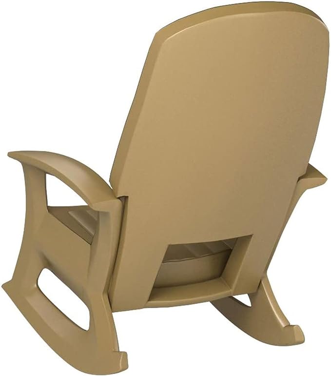 Semco Rockaway Heavy-Duty Outdoor Rocking Chair w/Low Maintenance All-Weather