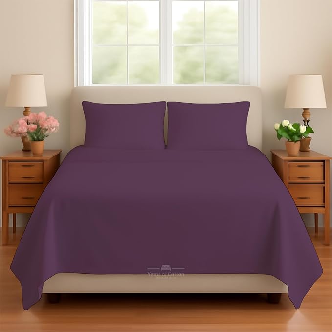 Sleeper Sofa Bed Sheet, 100% Cotton 400 Thread Count, 4 Piece Set, Deep Pocket