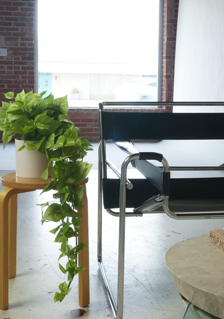 Retrograde 32" Realistic Fake Pothos Ivy Plant for Home Decor Indoor Silk Artificial Plant Large (Light Green)