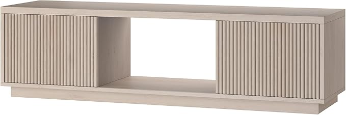 Henn&Hart Fluted TV Stand for TVs up to 65"