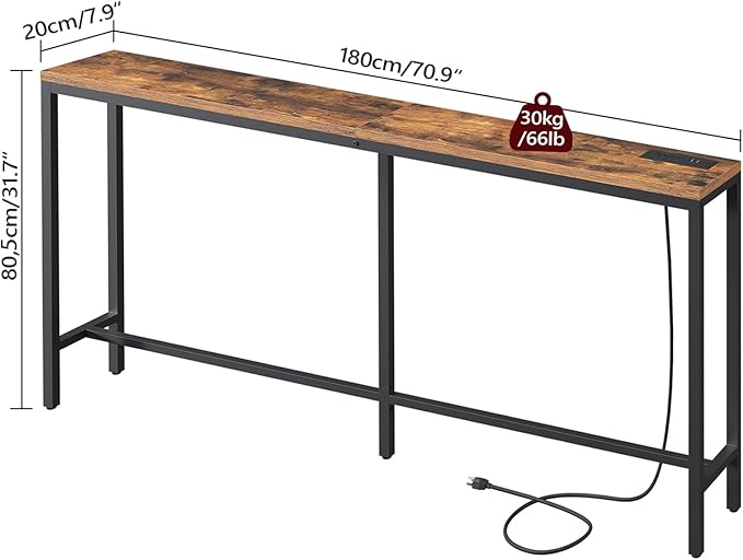 MAHANCRIS 70.9'' Console Table