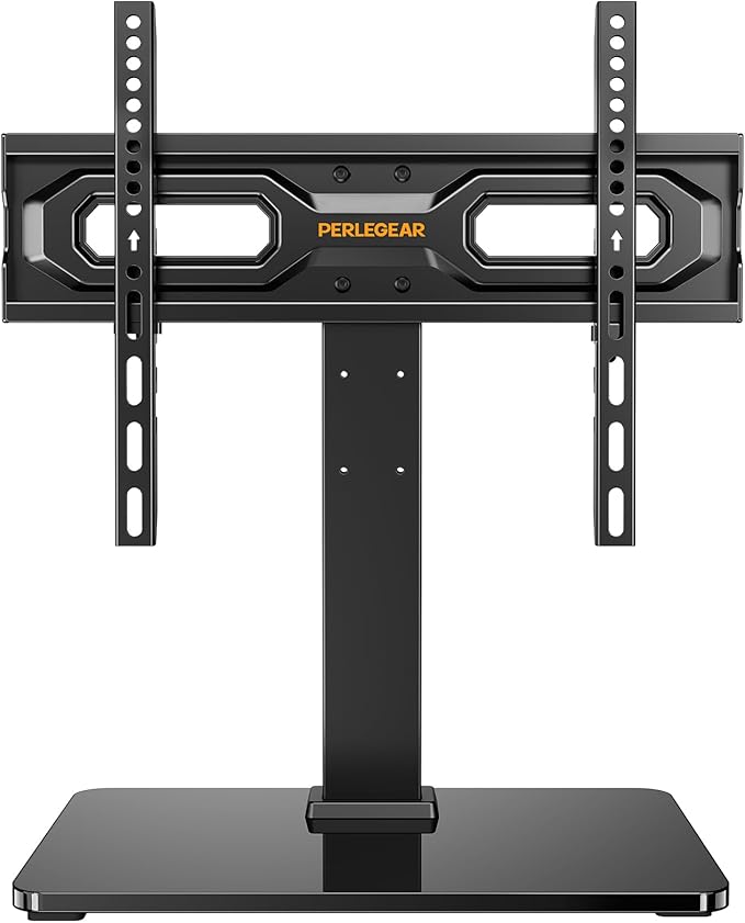 Perlegear Tabletop TV Stand, Universal TV Stand