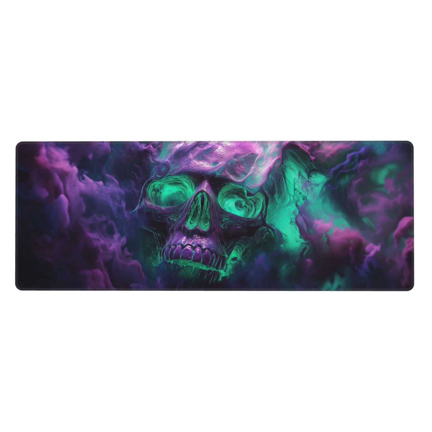 Horror Skull Mouse Pad XL Large Mousepad Non Slip Rubber Base Desk Mat for Laptop Computer Gaming 31.5" X 12"