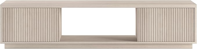 Henn&Hart Fluted TV Stand for TVs up to 78"