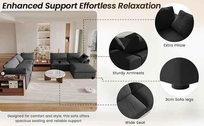 Cloud Couch Modular Sectional Sofa
