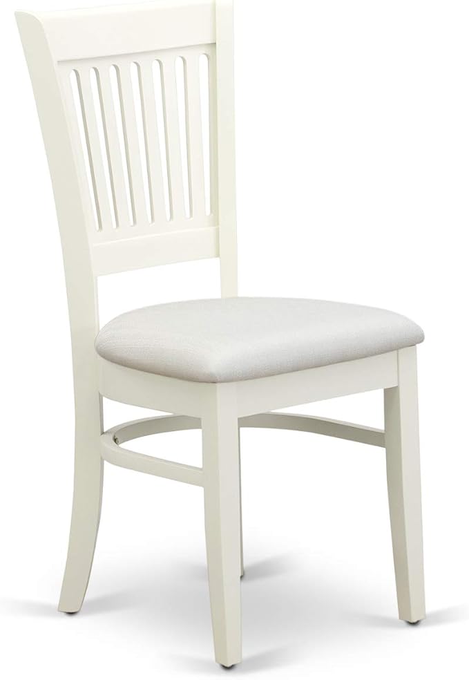 East West Furniture ANVA3-LWH-C 3 Piece Dining Table Set